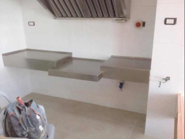 התקנת מערכת נידוף - מסעדה